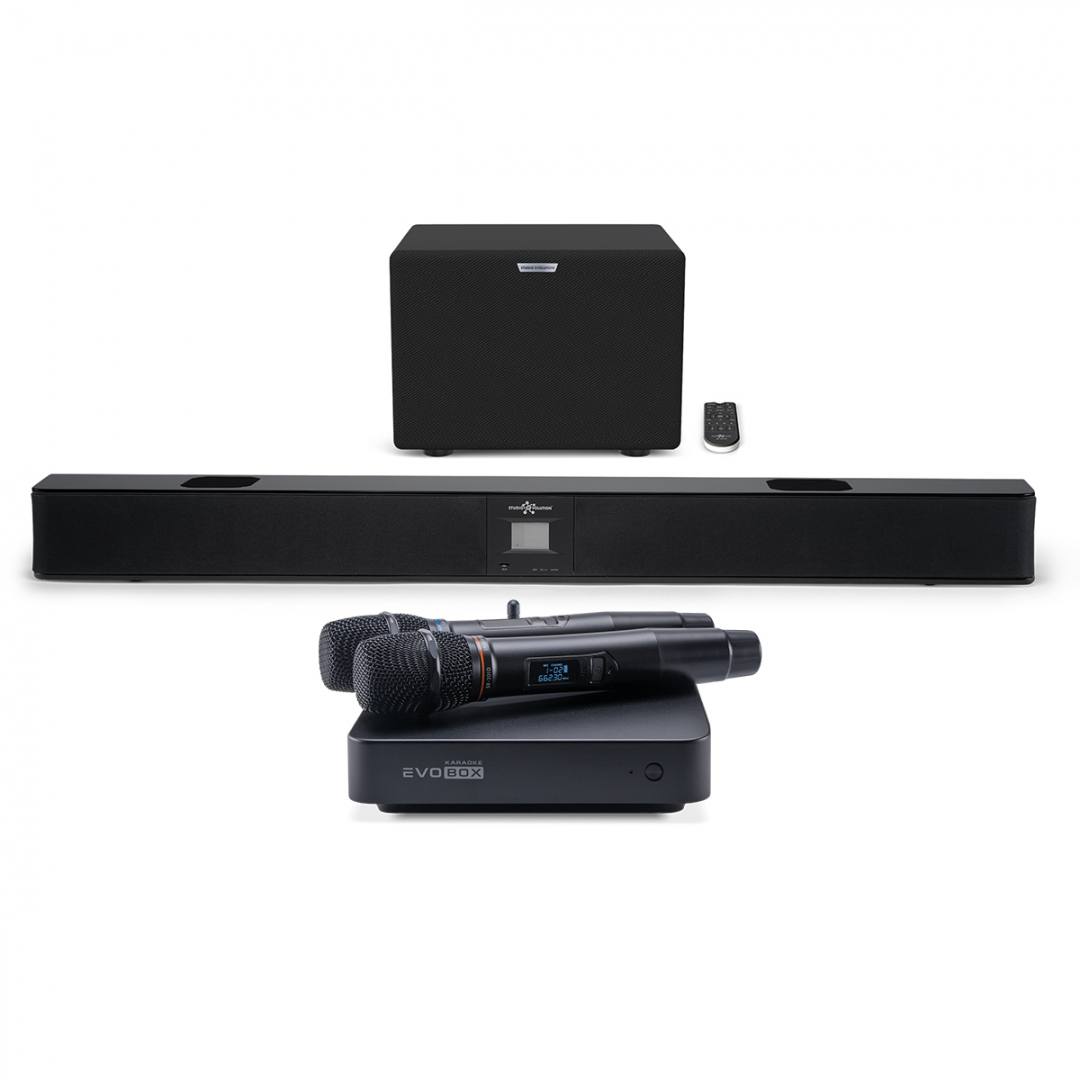 караоке-комплект EVOBOX Plus + EvoSound Bar (саундбар с караоке) в Гусь-Хрустальном