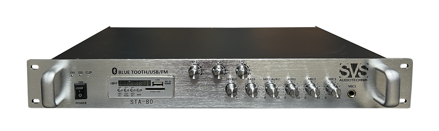 SVS Audiotechnik STA-80 Микшер-усилитель для систем Public Address в Гусь-Хрустальном