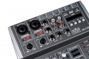 SVS Audiotechnik mixers AM-4 DSP Аналоговый микшерный пульт, 4-канала в Гусь-Хрустальном